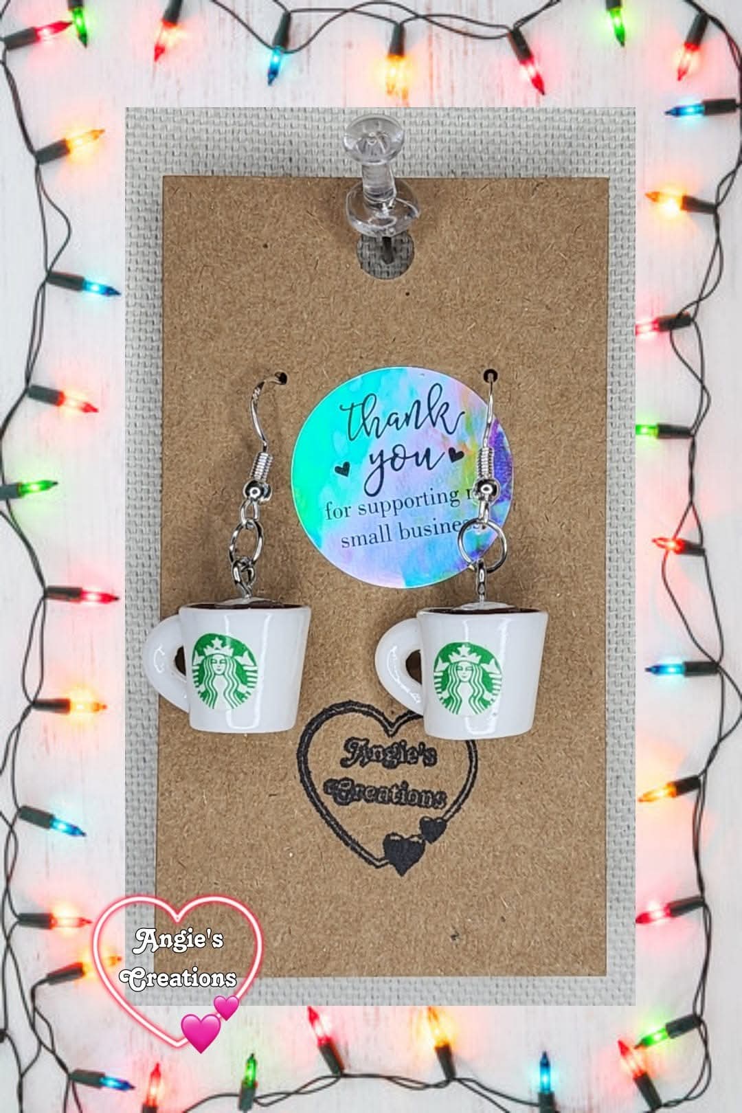 ST Coffe Cup Earrings