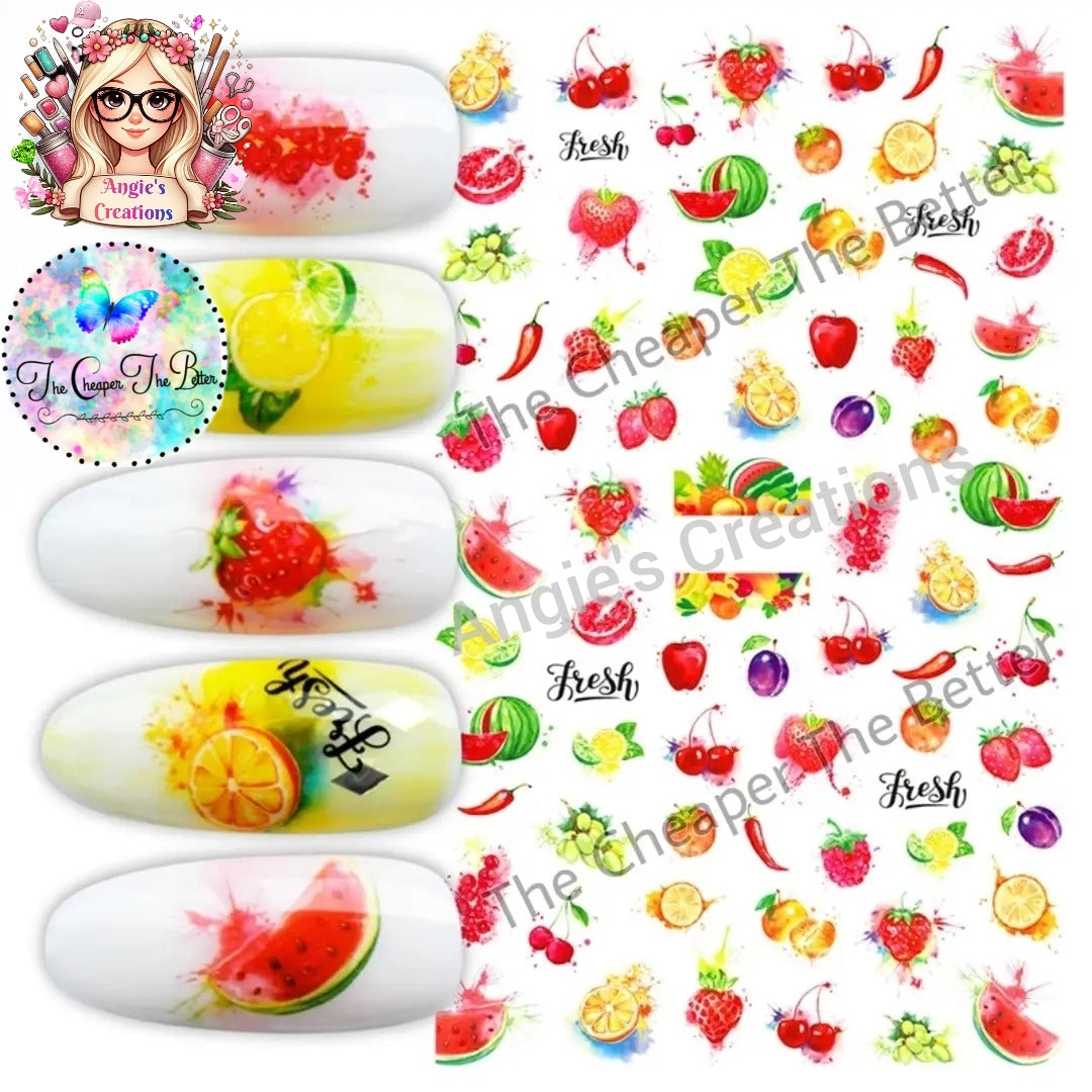 Fruit Stickers #S7