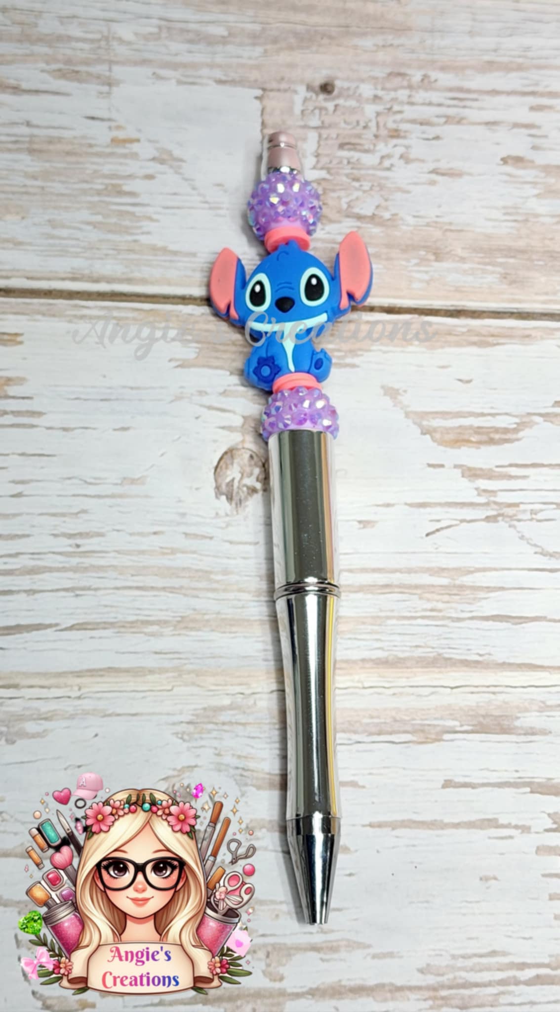 Pen-Beaded Purple