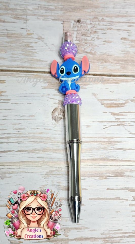 Pen-Beaded Purple