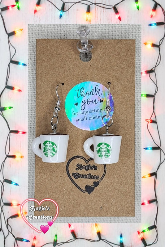 ST Coffe Cup Earrings