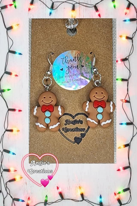 Gingerbread cookie Earrings #2