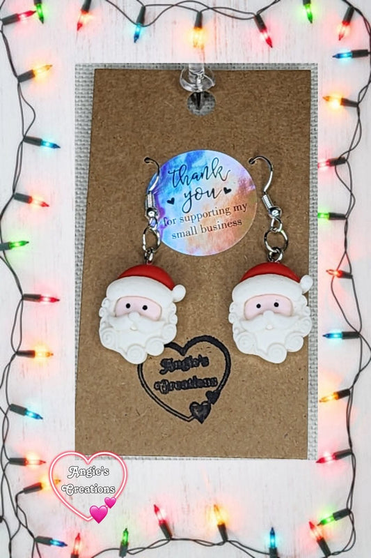 Santa Earrings #2