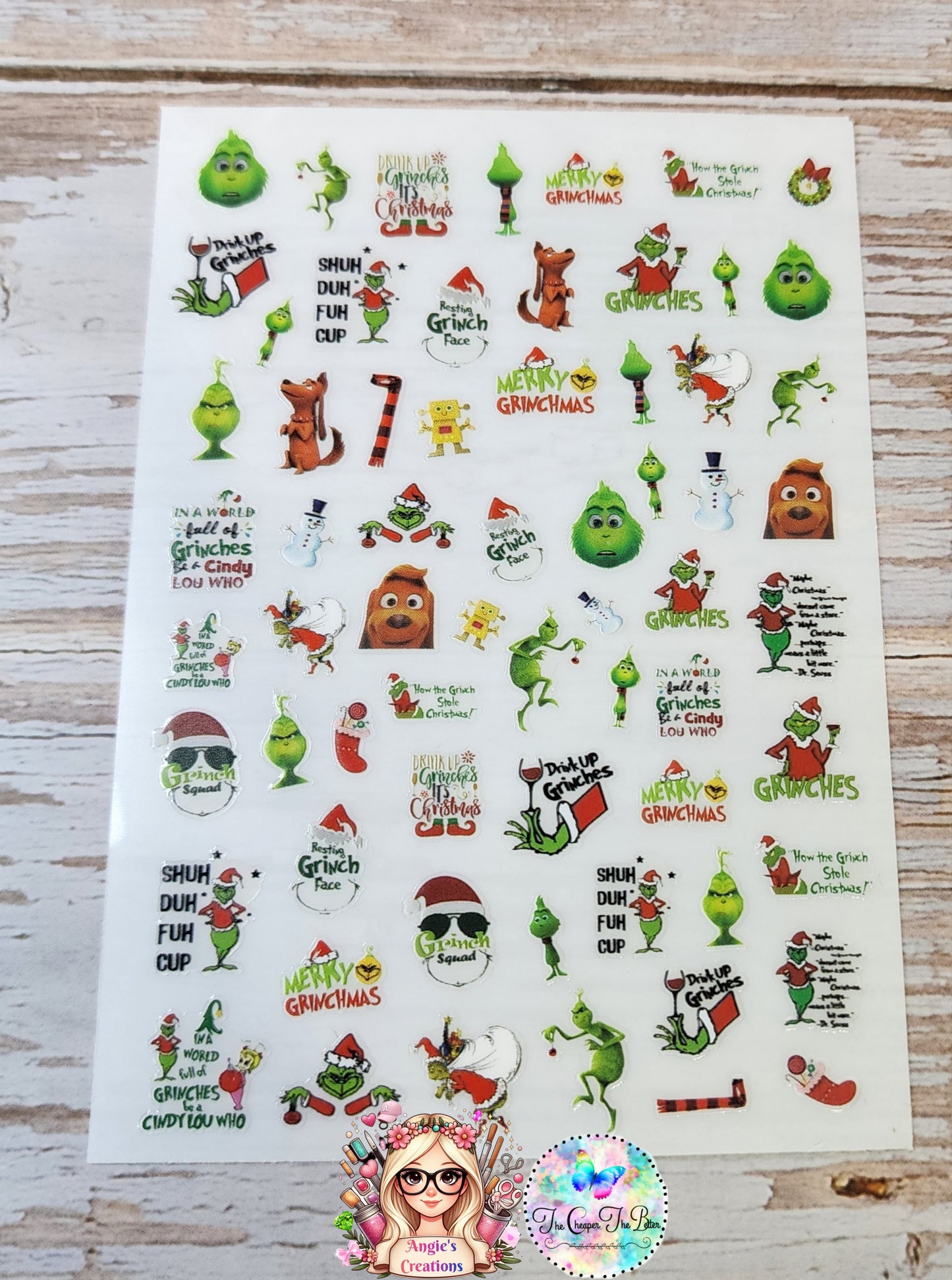 G Christmas Stickers #1