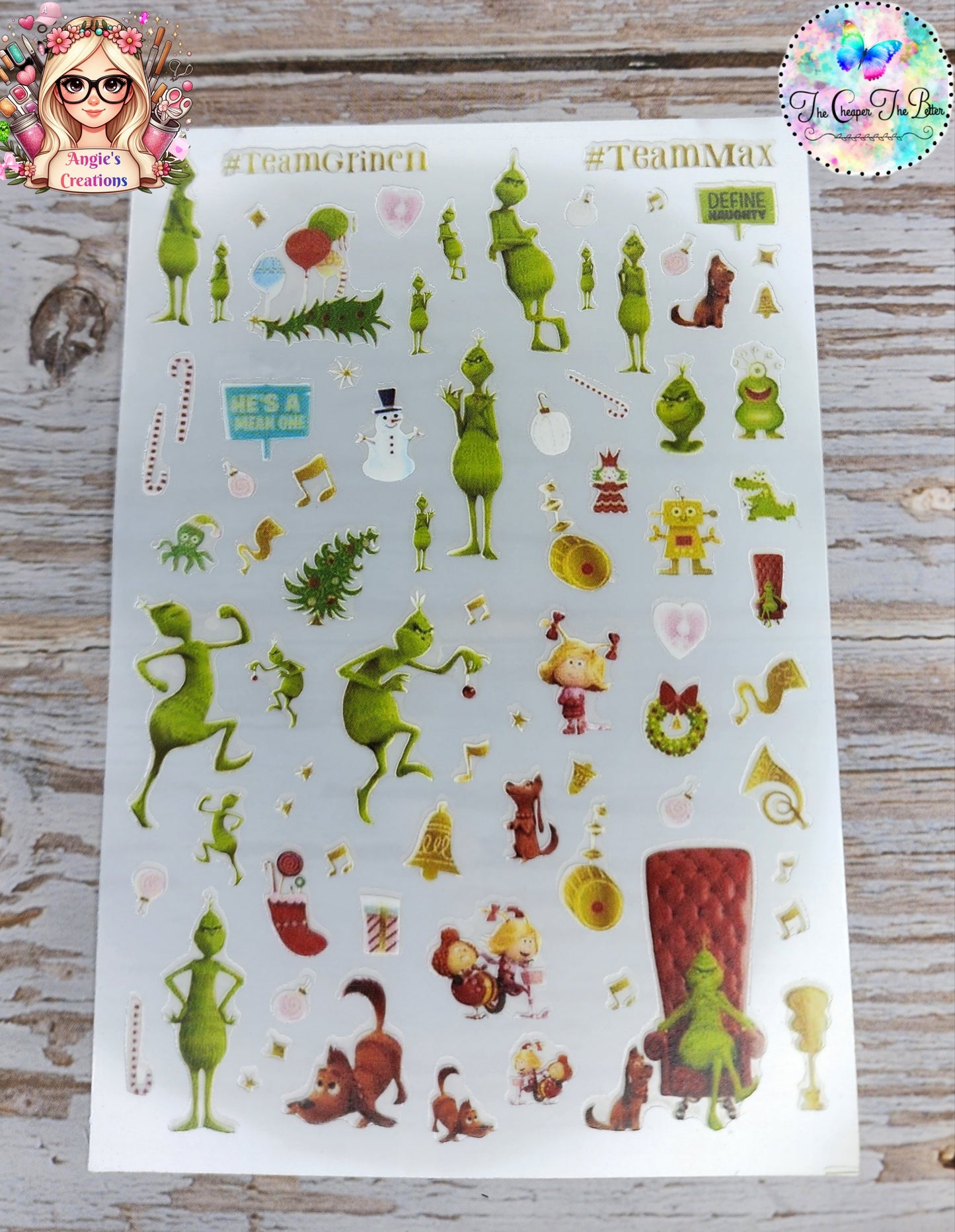 G Christmas Stickers #2