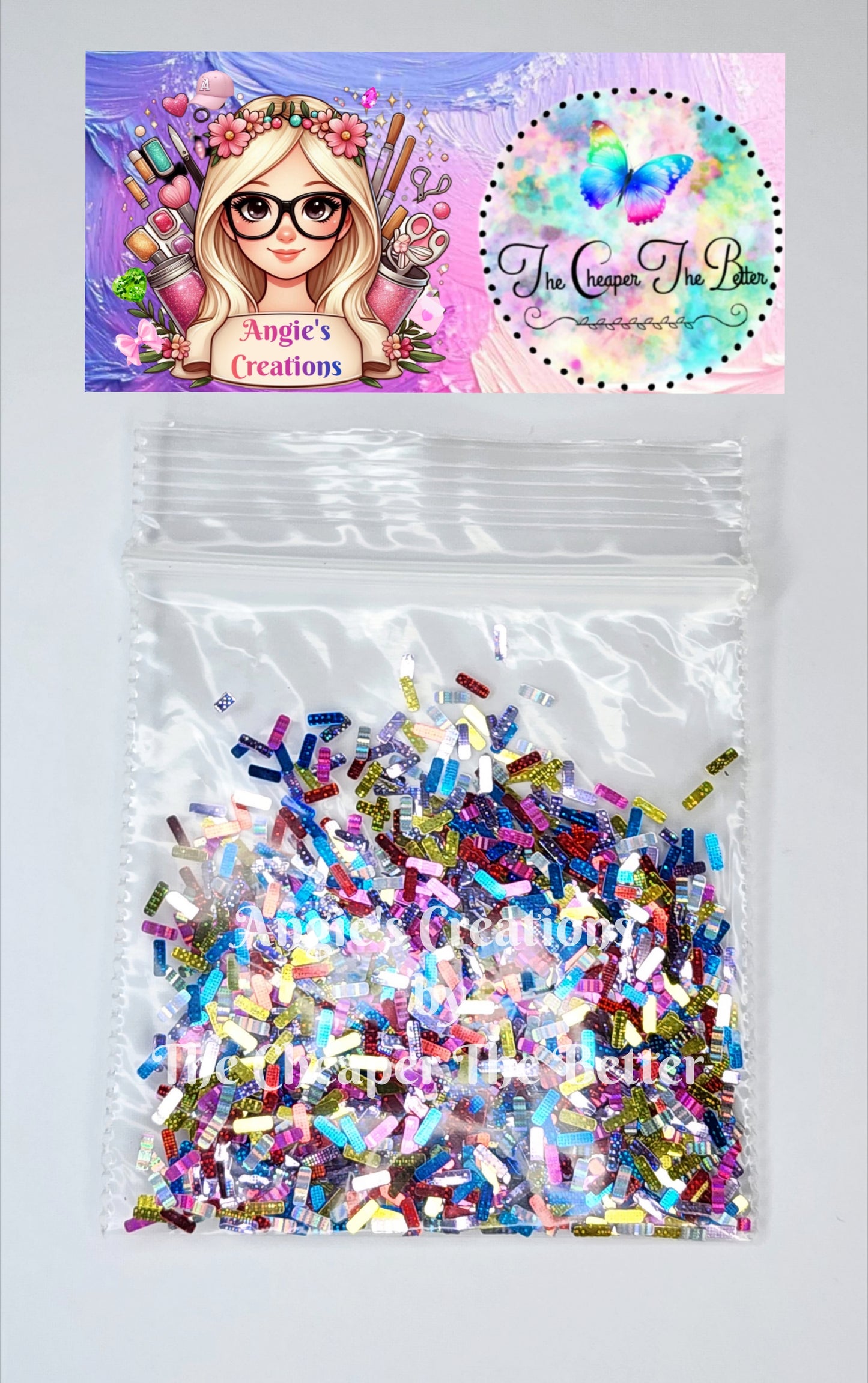 Glitter Mix Tile #16