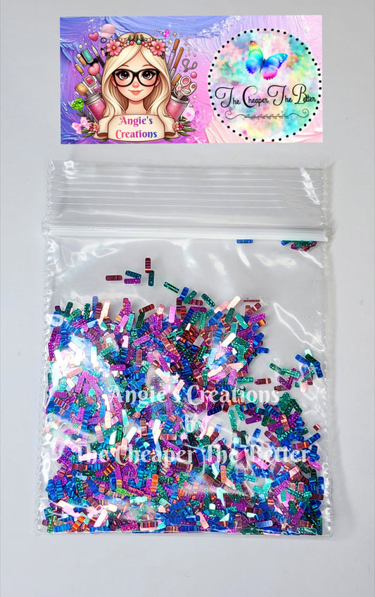 Glitter Mix Tile #17