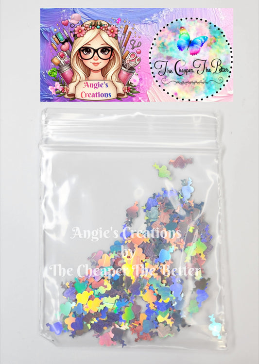 Silver Holo Heart Arrow #23