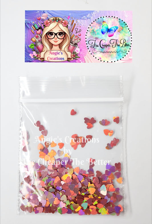 Pink Hollo Hearts Valentine #24