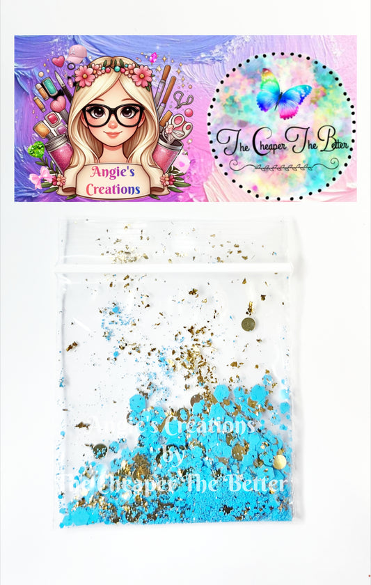 Blue Glitter Mix #29
