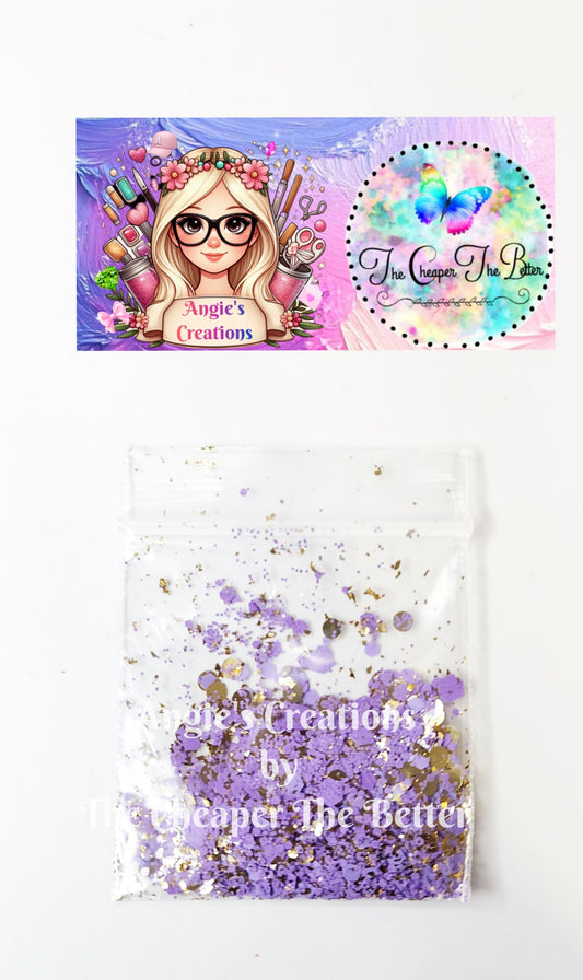 Purple Glitter Mix #30