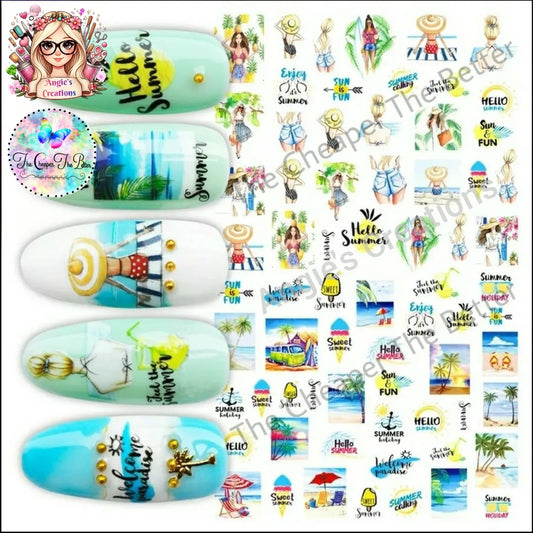 Summer Nail Stickers #S3