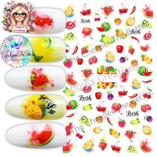 Fruit Stickers #S7