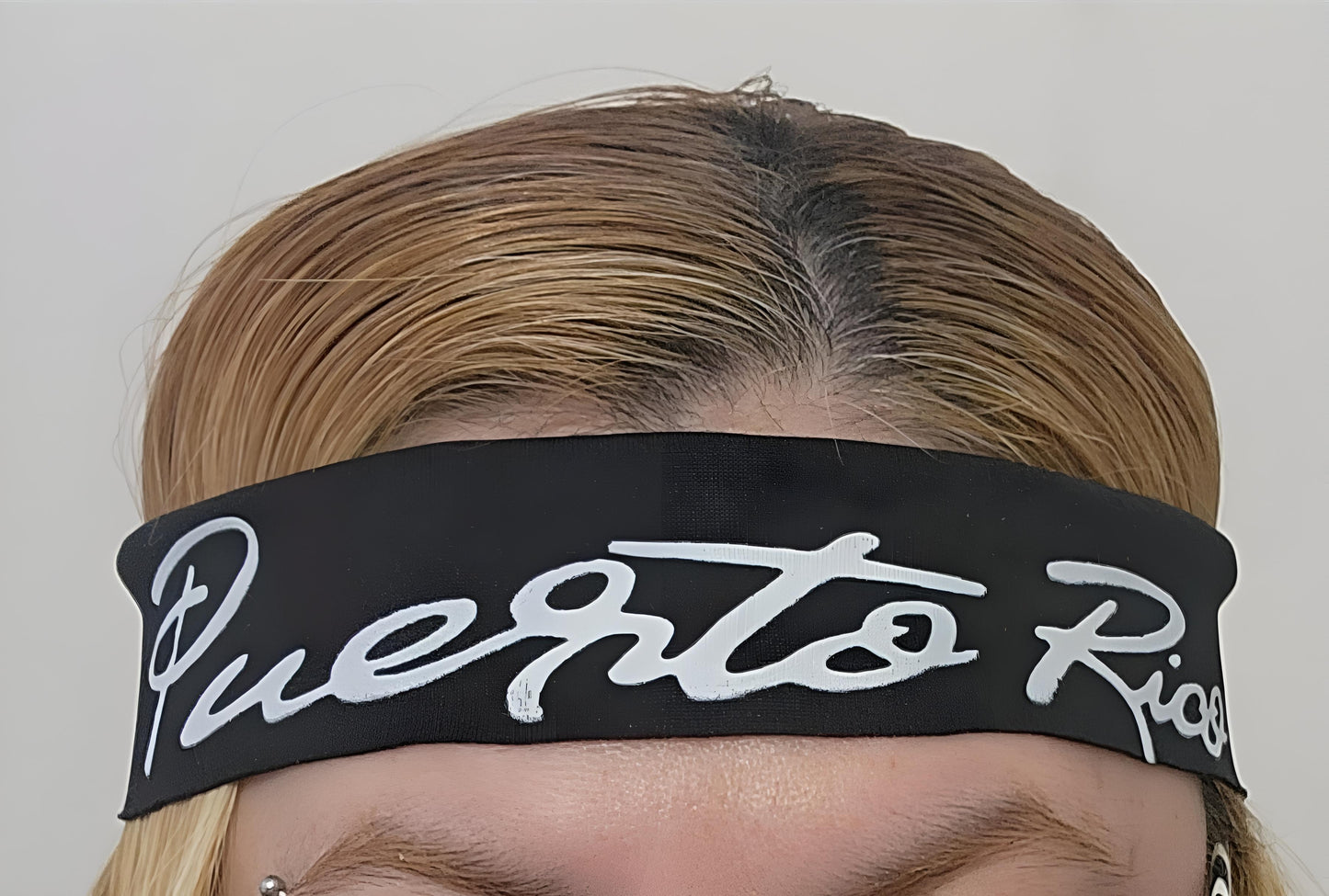 Puerto Rico Bandana Negro #N1