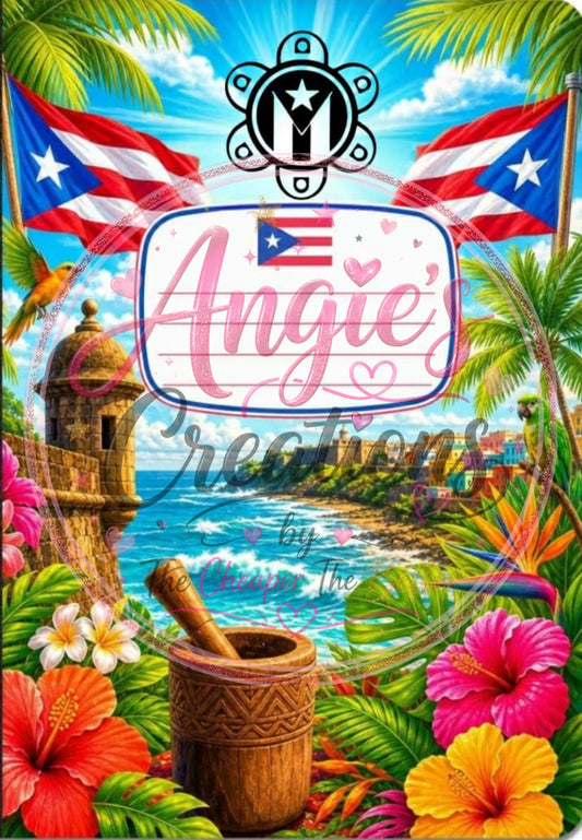 Puerto Rico Book Cover #C3