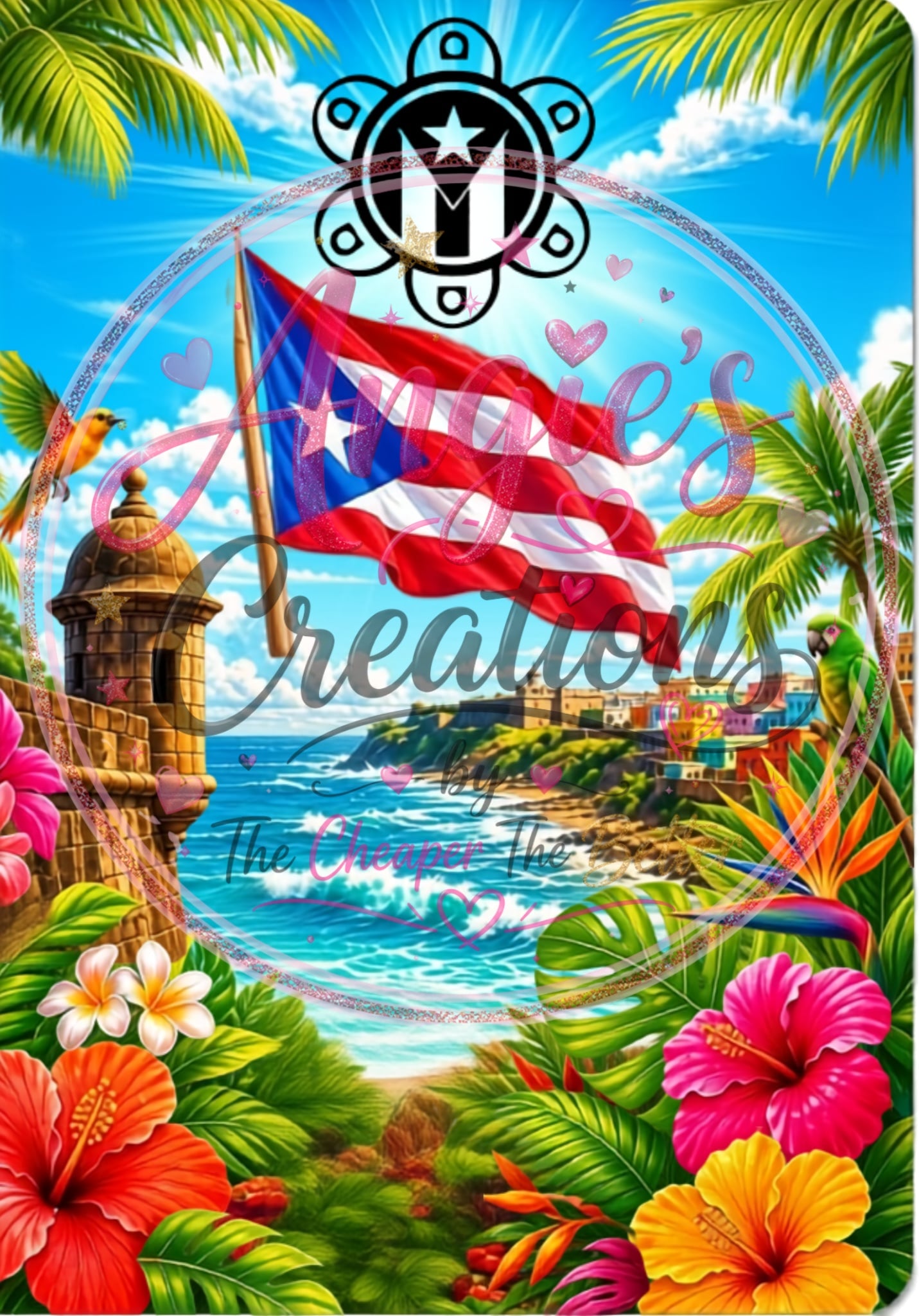 Puerto Rico Book Cover #C3