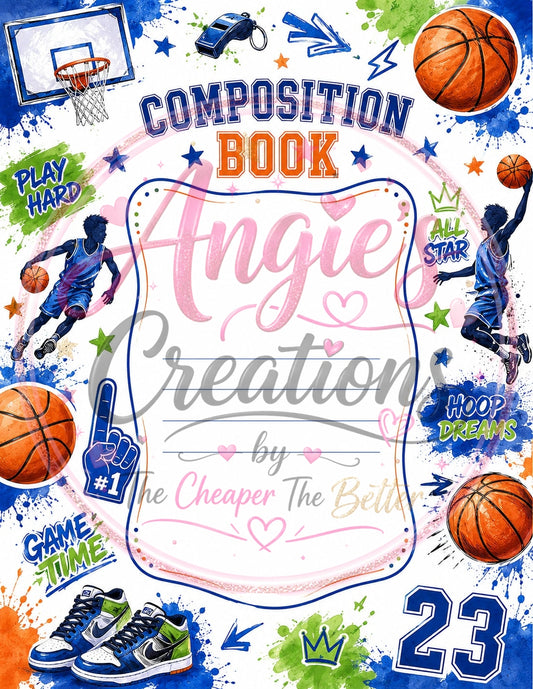 Boy Basketball Book Cover #C5