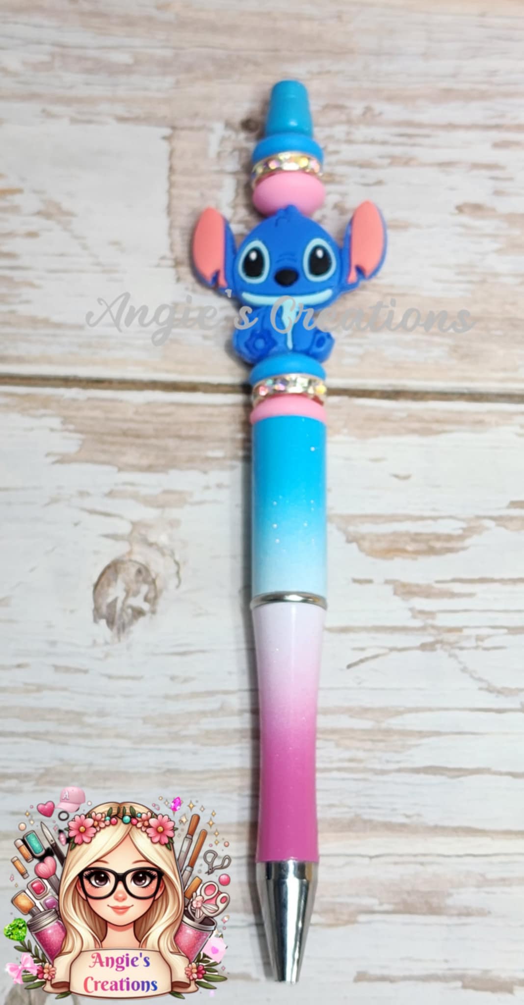 Pen-Beaded Pink